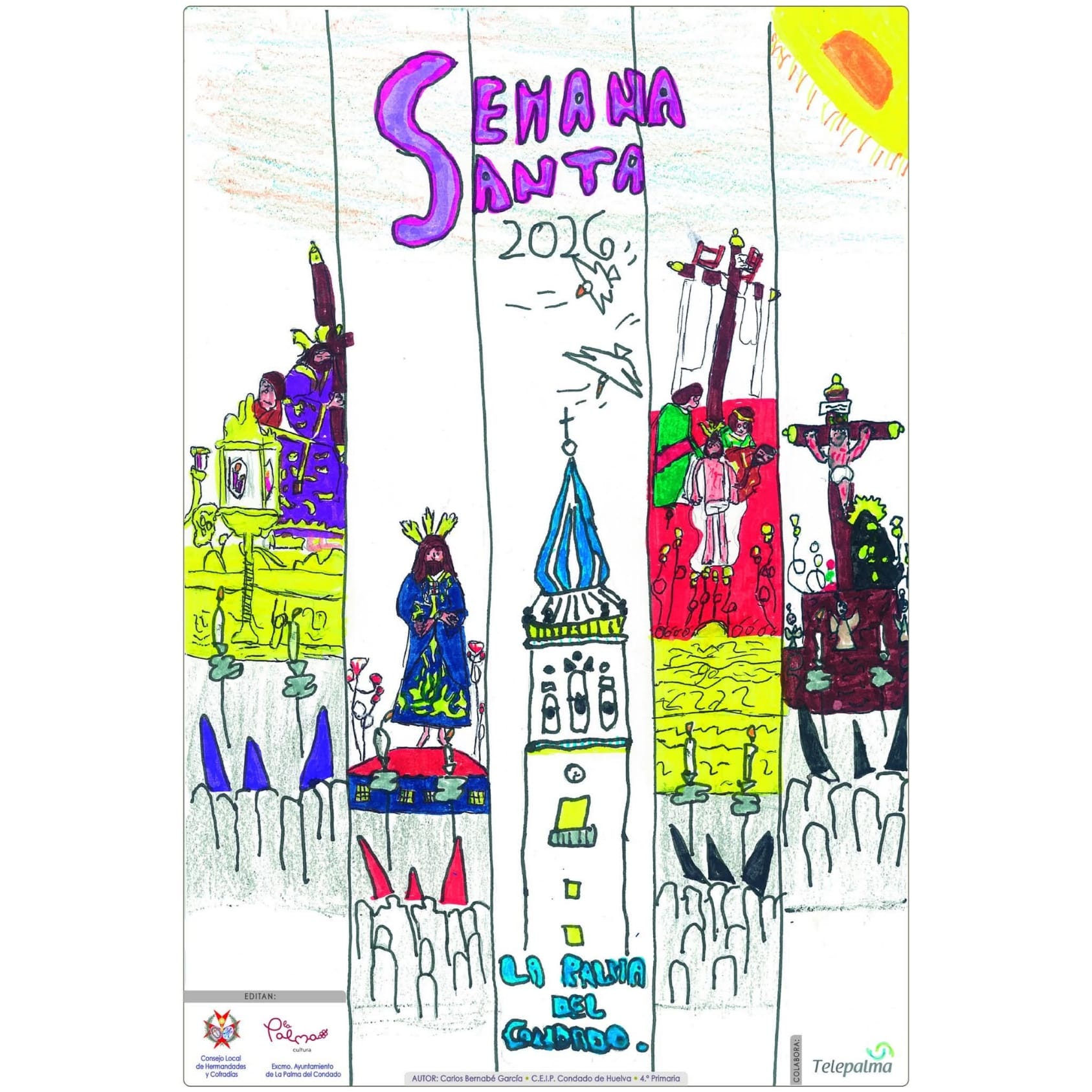 CARTEL INFANTIL DE LA SEMANA SANTA